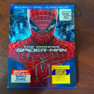 The Amazing Spider Man Blu-Ray + DVD + Ultraviolet w/ Andrew Garfield